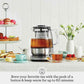 Breville One-Touch Tea Maker BTM800XL with adjustable brew strength and temperature settings in silver finish