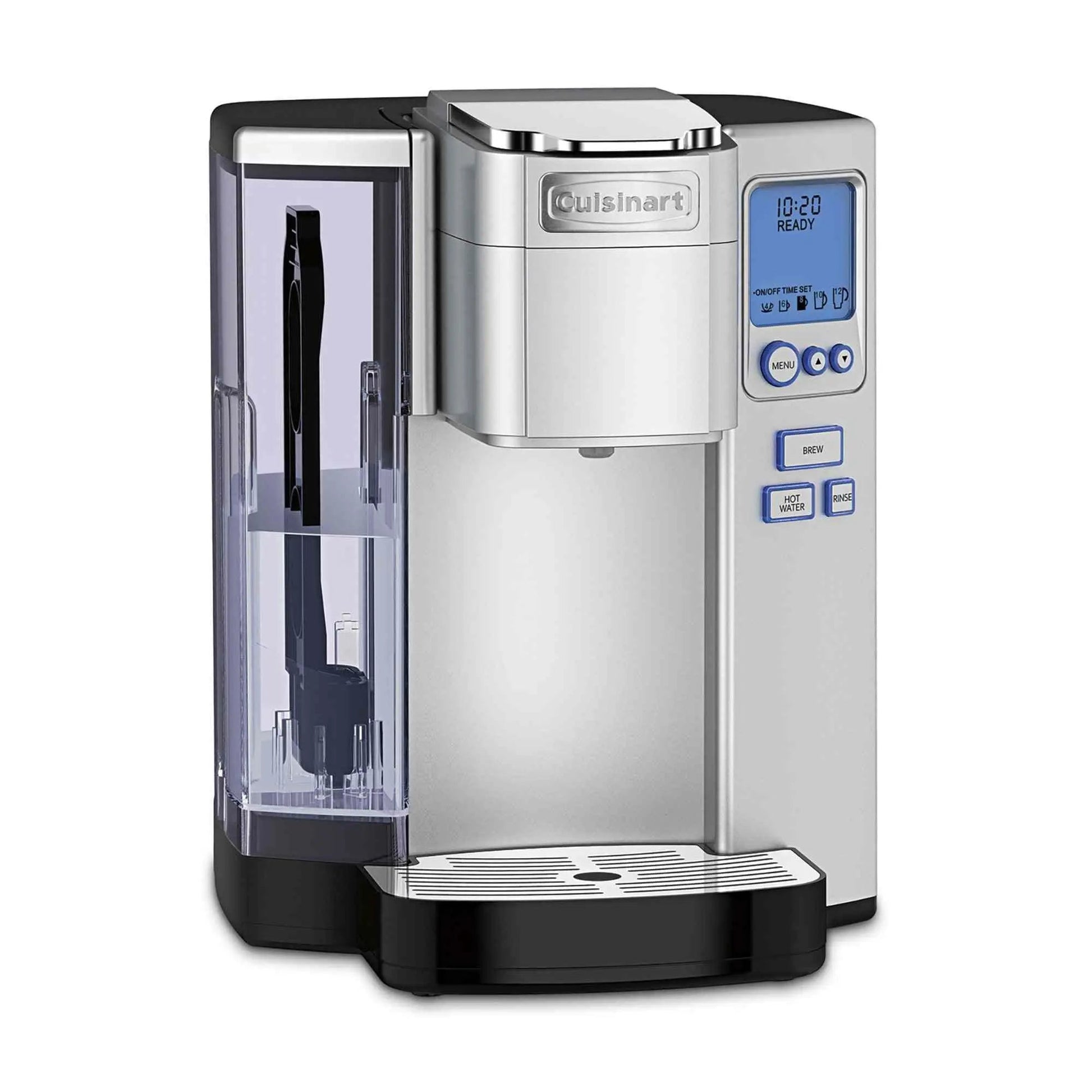 Cuisinart Coffee Maker single-serve machine with 72-ounce reservoir and reusable filter cup