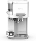 Cuisinart Soft Serve Ice Cream Maker with warming cup and condiment dispensers for homemade frozen desserts