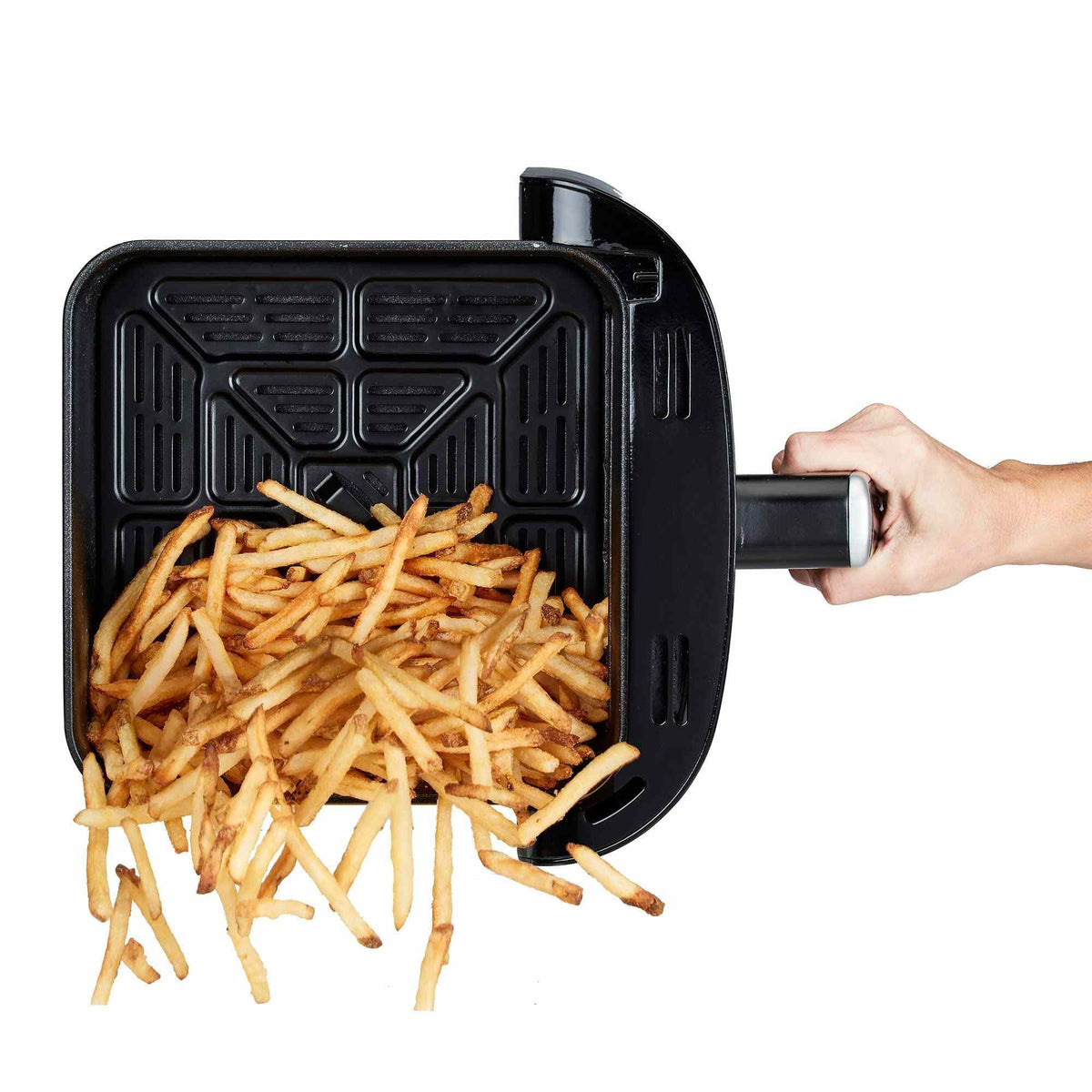 Cuisinart Airfryer 6-quart basket with digital display and multiple cooking functions for family-sized meals