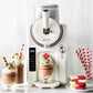 GreenPan Frost Ice Cream maker with digital controls and 6 preset programs for soft ice cream, slushies, and milkshakes