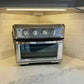 Cuisinart Air Fryer Toaster Oven 7-in-1 stainless steel kitchen appliance with air fryer basket and oven rack