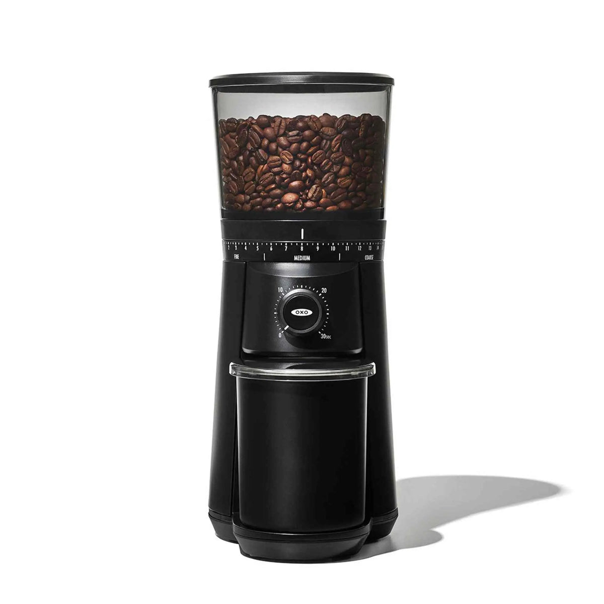 Cuisinart Perfectemp coffee grinder with stainless-steel burrs and 15 grind settings