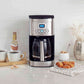 Cuisinart Perfectemp OXO Brew Conical Burr Coffee Grinder with 14-cup glass carafe and brew strength control