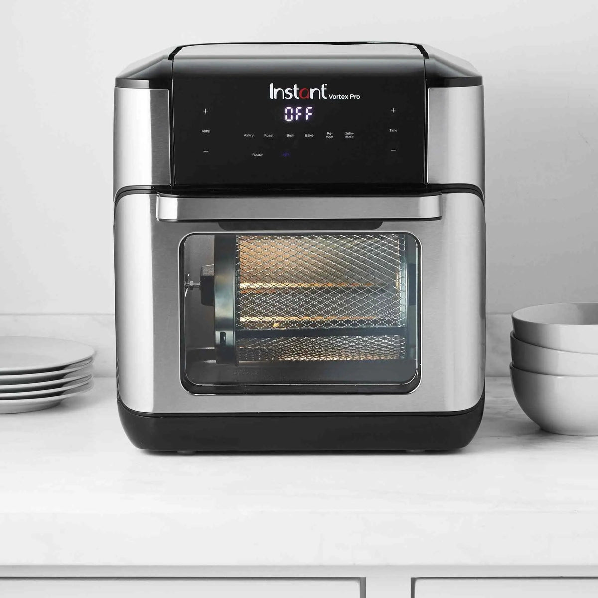 Instant Pot Vortex Pro 10QT ClearCook Air Fryer Oven with 9-in-1 functionality and EvenCrisp technology