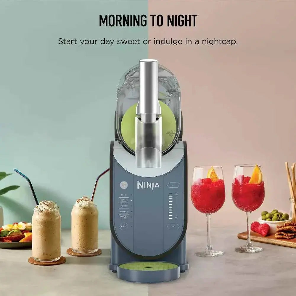 Ninja SLUSHi 88oz frozen drink maker with 5 preset programs and RapidChill Technology for perfect icy drinks without ice.