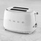 SMEG 2 Slice Toaster in retro design with extra-wide slots and six browning levels