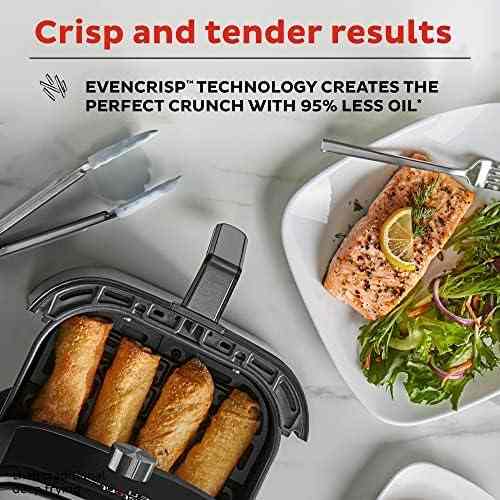 Instant Pot 6-Qt XL Vortex Plus Air Fryer 6-in-1 stainless steel with EvenCrisp technology and one-touch smart programs