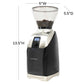 Baratza Virtuoso+ conical burr coffee grinder with digital timer and 40 grind settings for precise brewing