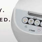 TIGER JBV-A10U 5.5-Cup Micom Rice Cooker with Synchro-Cooking and Food Steamer Basket