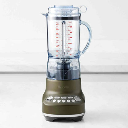 Breville Fresh and Furious Blender silver model with Kinetix® Blade system and LED controls