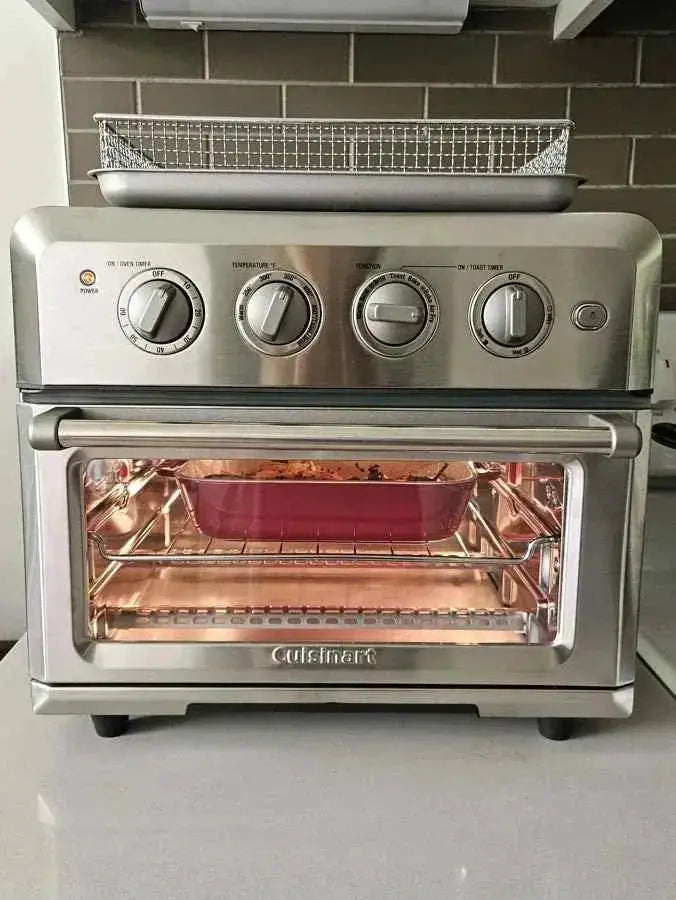 Cuisinart Air Fryer Toaster Oven CTOA-122NAS stainless steel 7-in-1 kitchen appliance