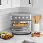 Cuisinart Air Fryer Toaster Oven 7-in-1 stainless steel countertop appliance with air fryer basket and multiple cooking functions