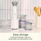 Cuisinart FastFreeze 5-in-1 electric ice cream maker with preset programs for ice cream, sorbet, milkshakes, and slushies