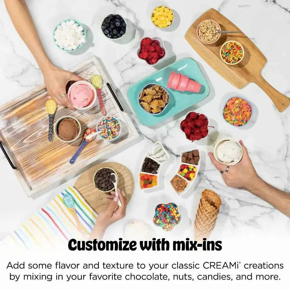 Ninja CREAMi Scoop & Swirl ice cream maker with 13 programs and soft serve features