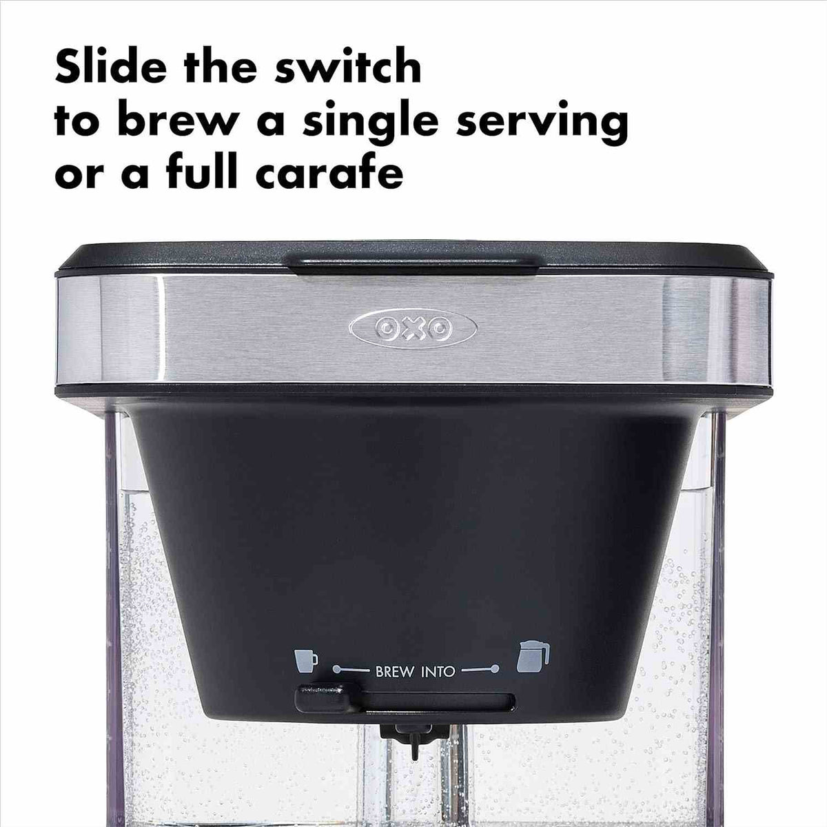 OXO Brew 8 Cup Coffee Maker stainless steel with thermal carafe and precision brewing system